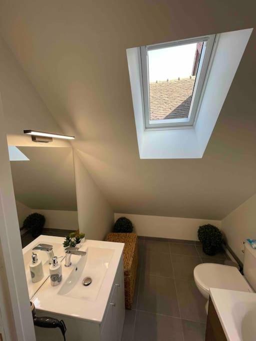 Appartement Le Bel Vue à Sens Extérieur photo